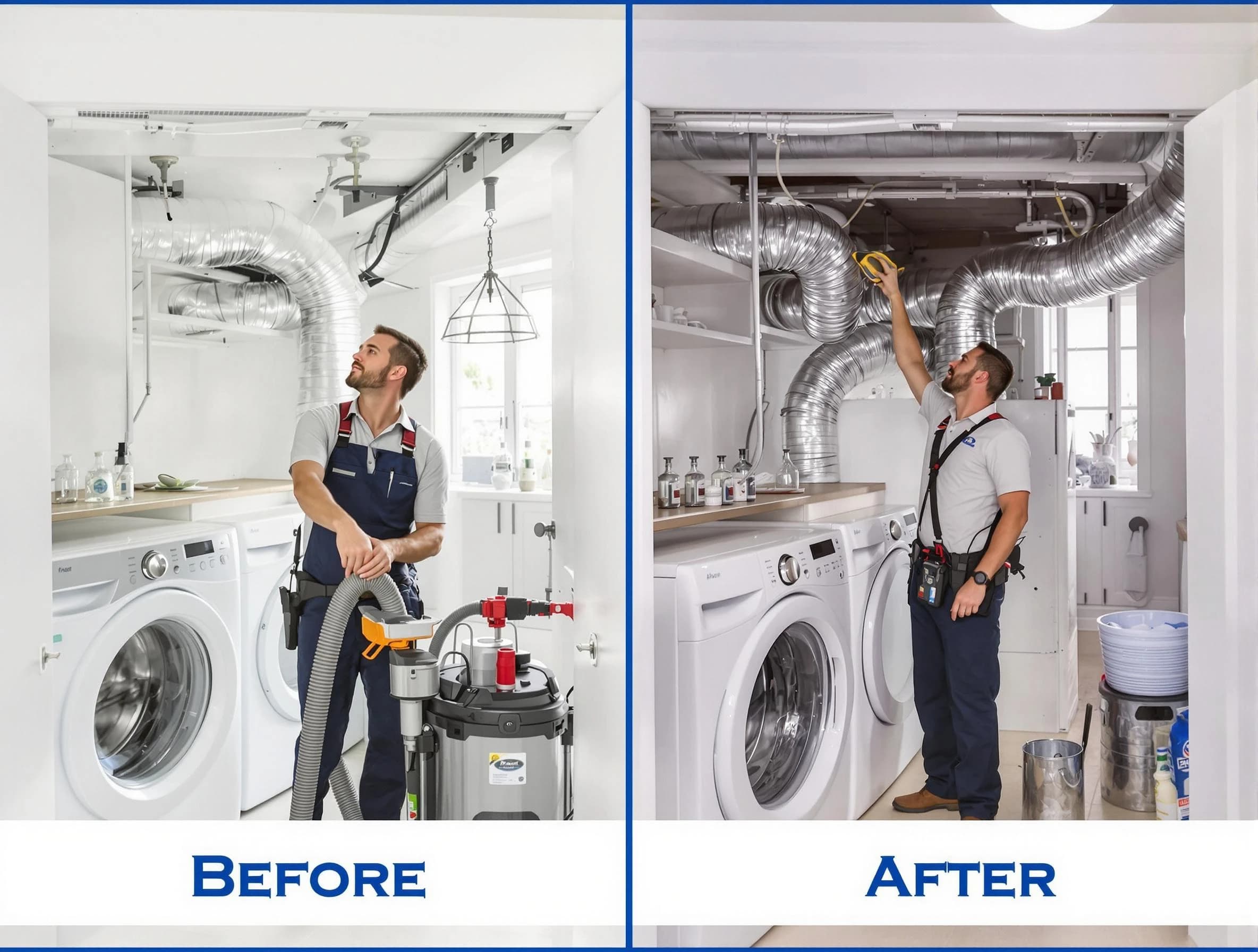 Expert gas dryer vent cleaning by La Cienega Dryer Vent Cleaning in La Cienega