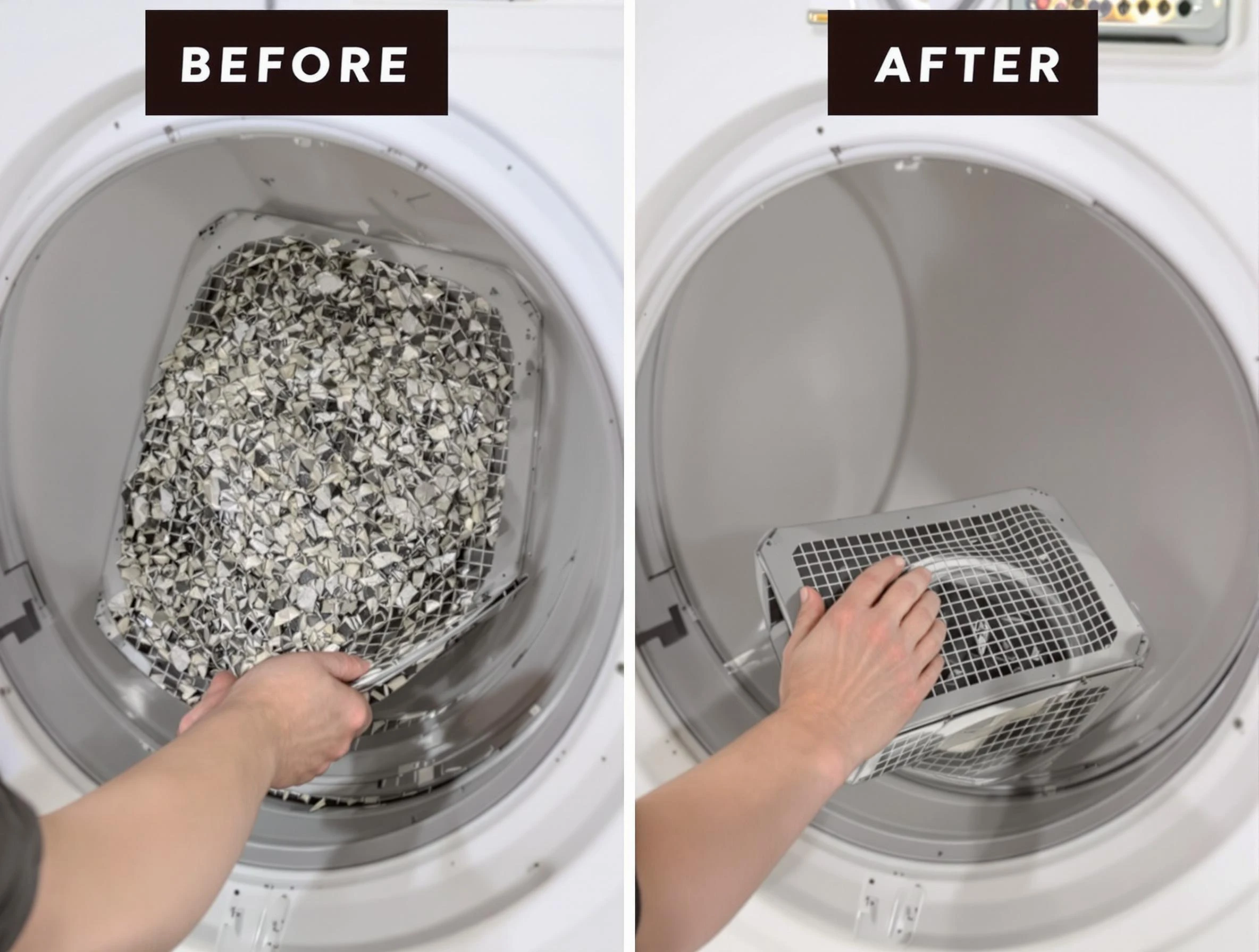 Professional lint trap cleaning by La Cienega Dryer Vent Cleaning in La Cienega