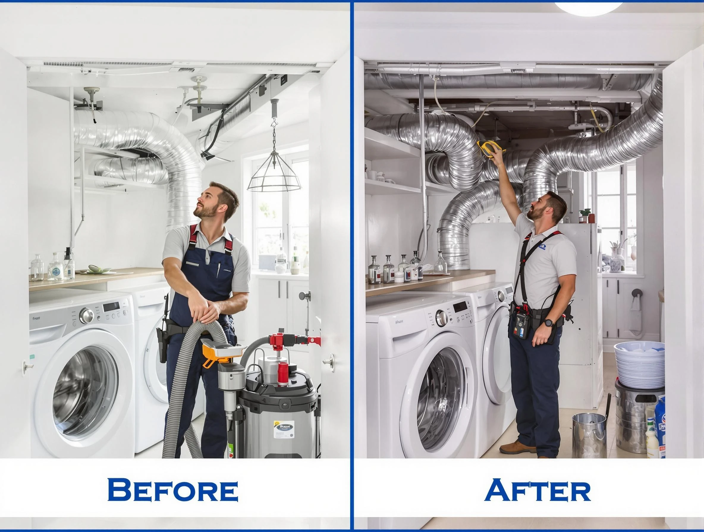 Expert gas dryer vent cleaning by La Cienega Dryer Vent Cleaning in La Cienega